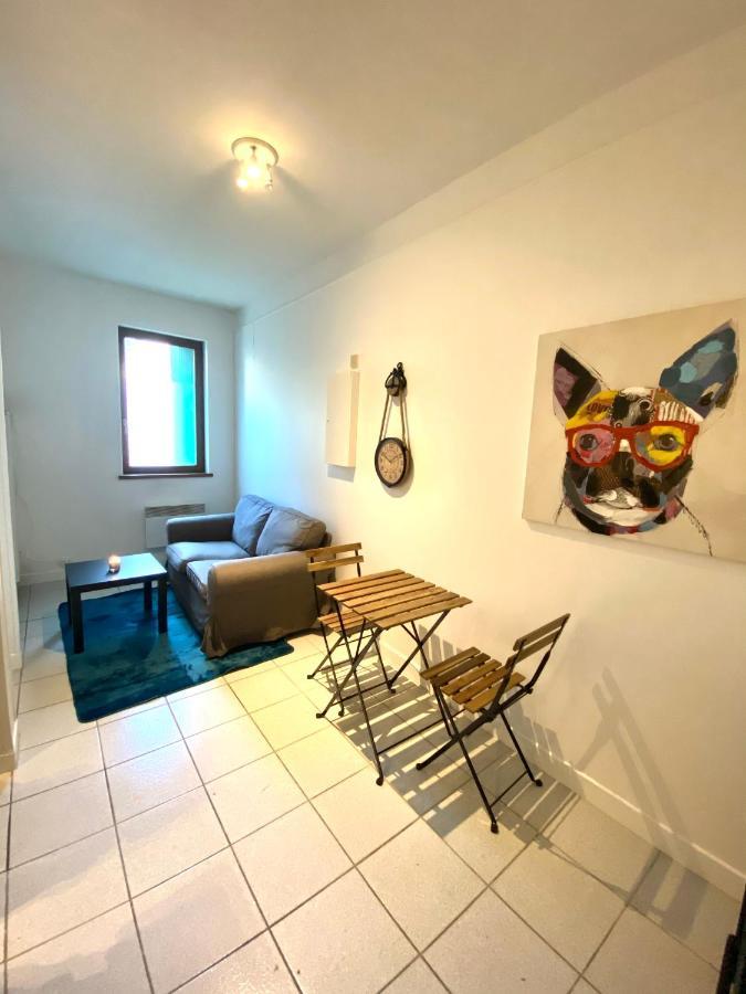 Ferienwohnung Charmant Studio Avec Acces Internet Au Centre Ville Rouen Exterior foto